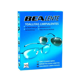 Toalhitas Limpa Lentes Bealente 10un - 7541088
