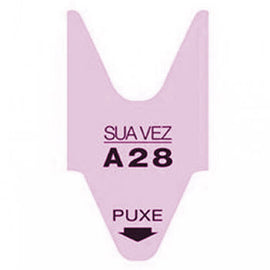 Rolos Senhas Marcação de Vez Cor Rosa Rolo 1un (2000un) - 7561010