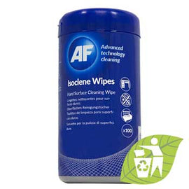 Toalhetes Desinfetantes Isopropanol Tubo 100un - AF-ISW100