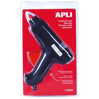 Pistola de Cola Quente Apli 40W  Ø 11 mm+ 2 Recargas - APL13942