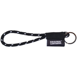 Fita Lanyards Short Nautic Preto / Branco ø7 x 175 mm - LAN1020