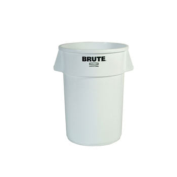 Contentor 38Litros s/Tampa Redondo Brute Branco - RUBFG261000WHT