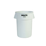 Contentor 38Litros s/Tampa Redondo Brute Branco