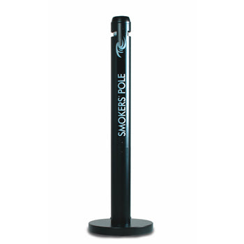 Cinzeiro Vertical Pole Preto - RUBFGR1BK